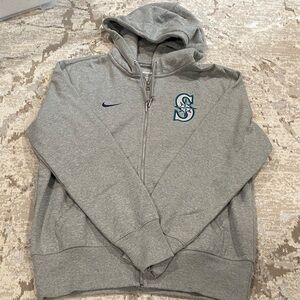 Nike Seattle Mariners Full-Zip Hoodie with Emblem. NWT
